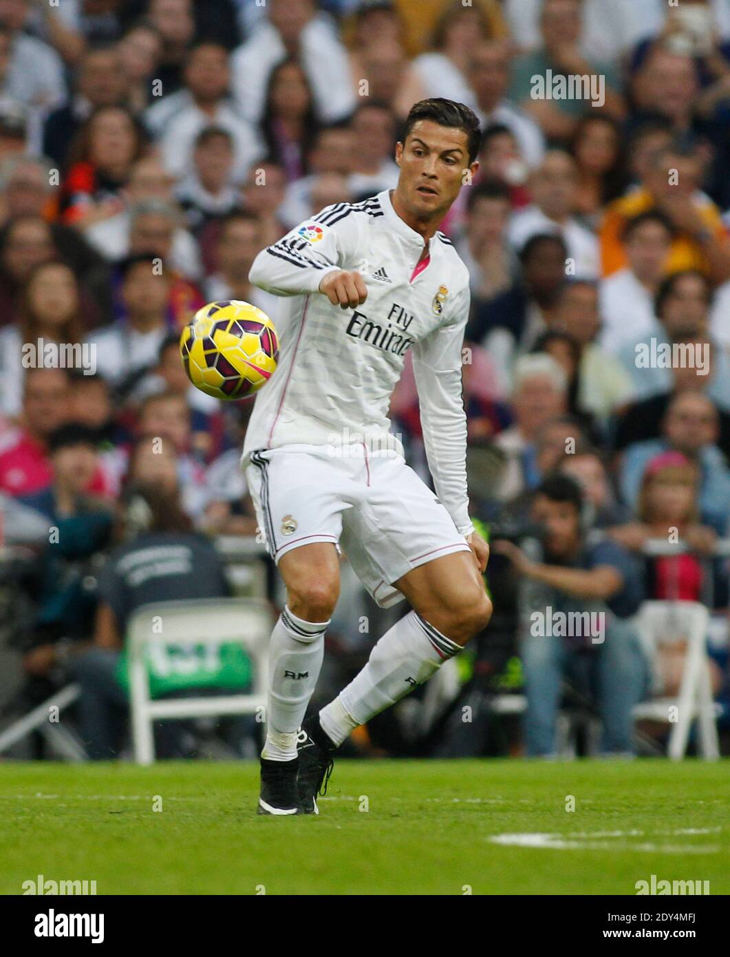 Cristiano Ronaldo of Real Madrid during the Spanish La Liga Cristiano Ronaldo of Real Madrid during the Spanish La Liga