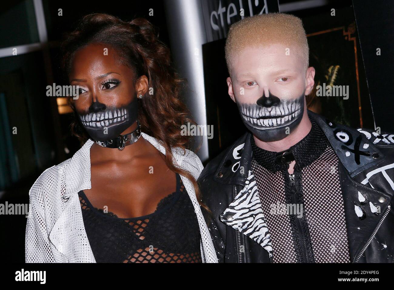 Keenyah Hill and Shaun Ross attend the Los Angeles premiere of Horns at ArcLight Hollywood in Los Angeles, CA, USA, on October 30, 2014. Photo by Julian Da Costa/ABACAPRESS.COM Stock Photo