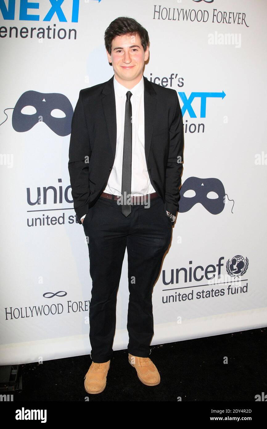 Sam Lerner attends the UNICEF's Next Generation's 2nd Annual UNICEF Masquerade Ball at Hollywood Forever Cemetery in Los Angeles, CA, USA, on October 30, 2014. Photo by Milestone Photo/ABACAPRESS.COM Stock Photo