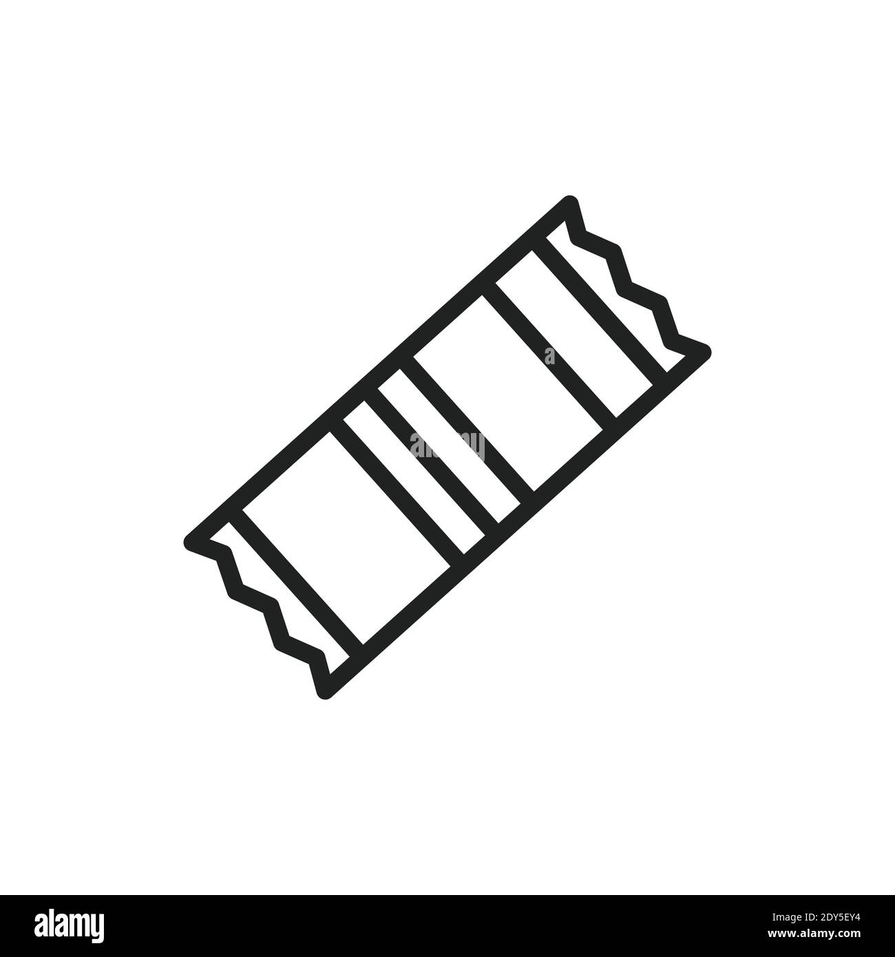 Organic bar line icon. Outline pictogram for web page Stock Vector ...