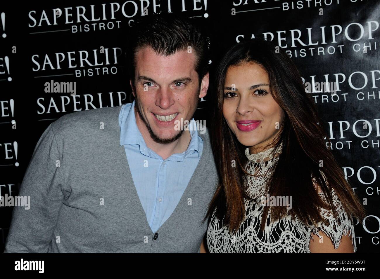 Norbert Tarayre And Gysel Soares Attending Norbert Tarayre S Saperlipopette Restaurant Opening In Puteaux France On November 17 2014 Photo By Aurore Marechal Abacapress Com Stock Photo Alamy