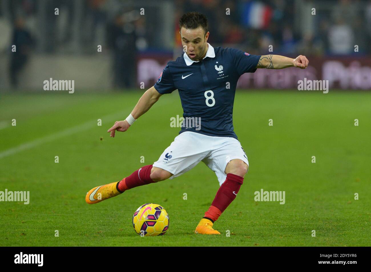 France s Mathieu Valbuena During The Friendly International Soccer france-s-mathieu-valbuena-during-the-friendly-international-soccer
