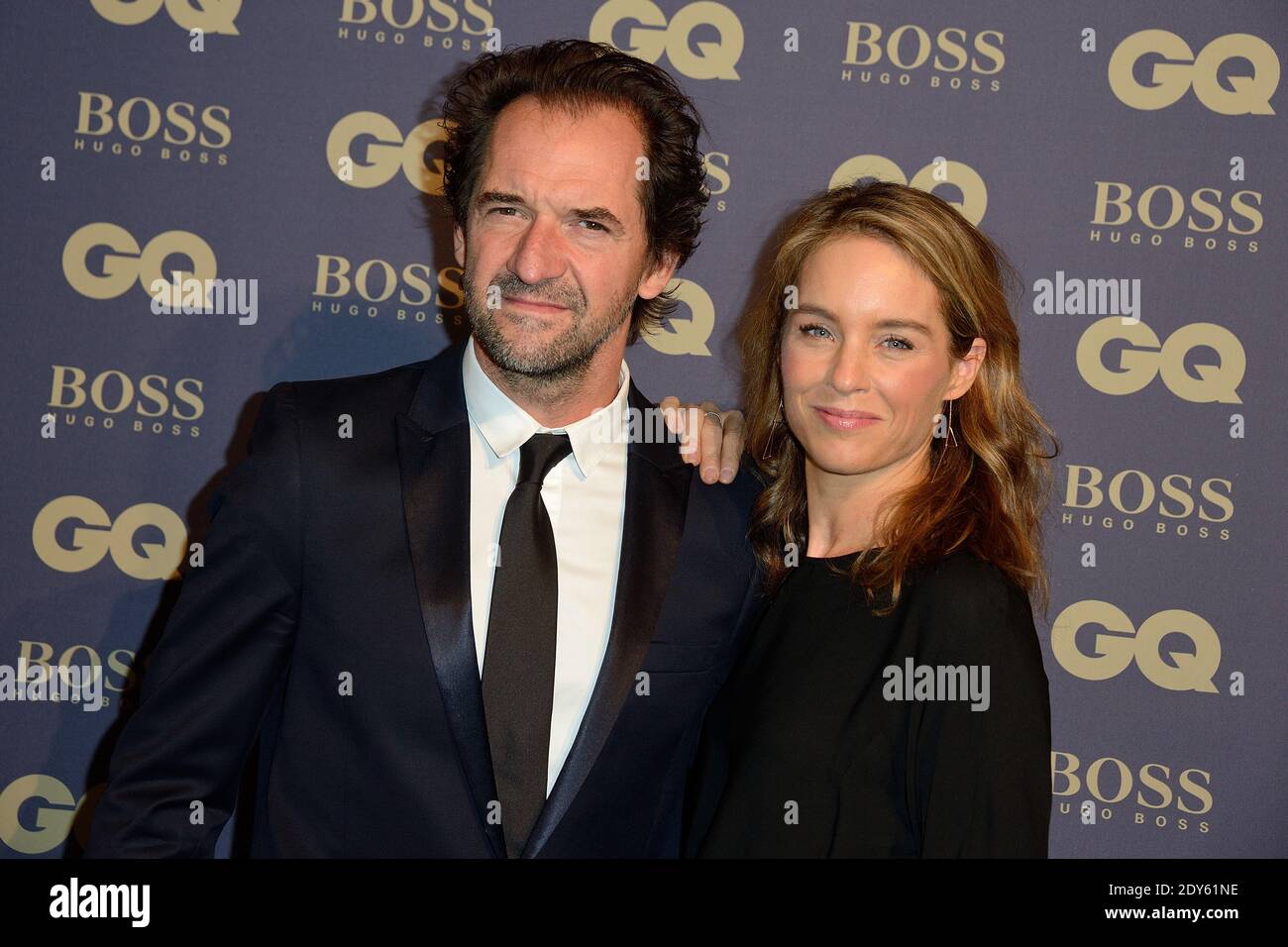 Stephane de Groodt and Odile d'Oultremont attending the GQ Men of the Year 2014 Awards held at Musee d'Orsay in Paris, France on November 19, 2014. Photo by Nicolas Briquet/ABACAPRESS.COM Stock Photo