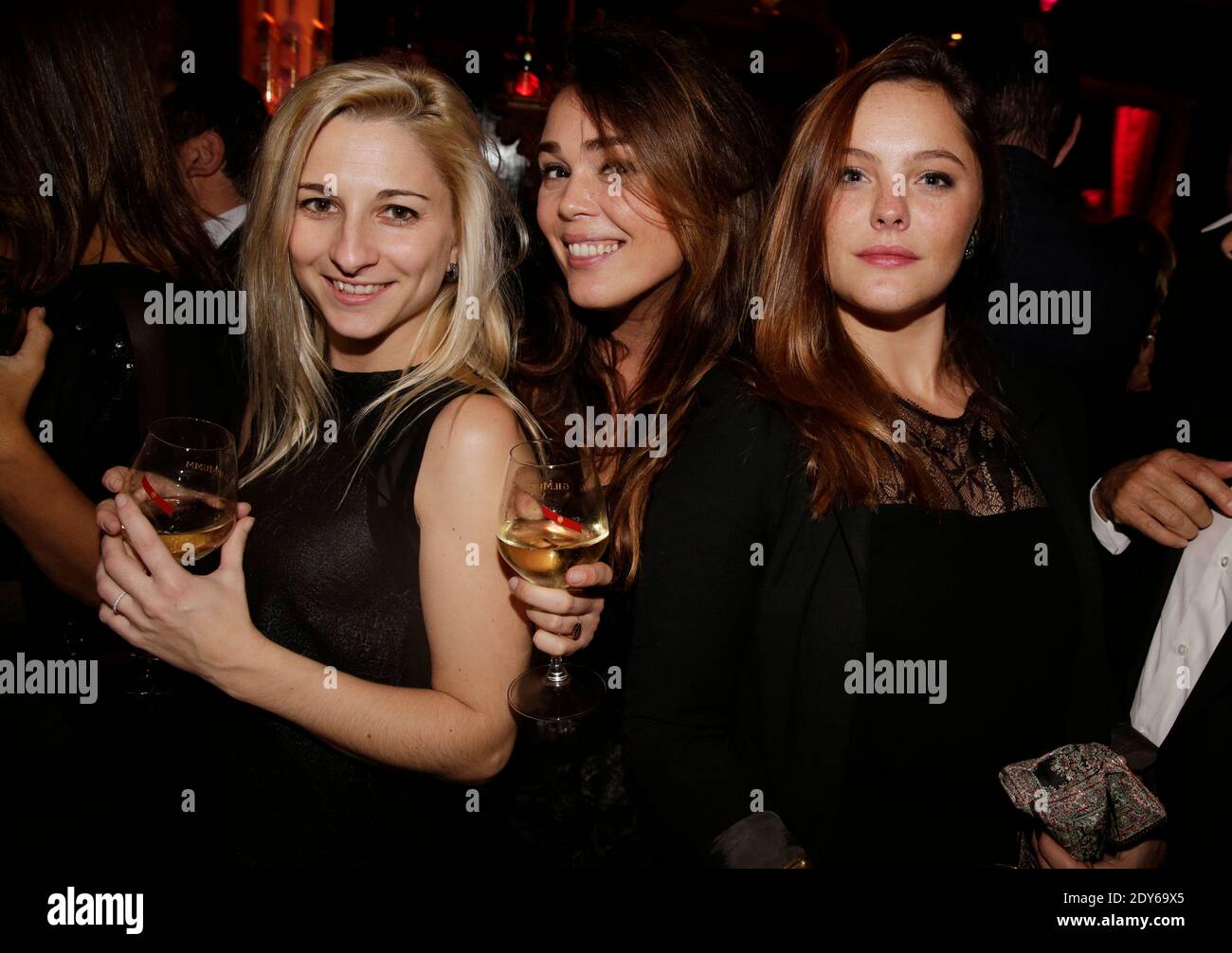 Exclusive - Anais Tihay, Lola Dewaere and Barbara Probst attending diner of the 1st Festival of Cinema and Film Music in La Baule, France on November 22, 2014. Photo by Jerome Domine/ABACAPRESS.COM Stock Photo