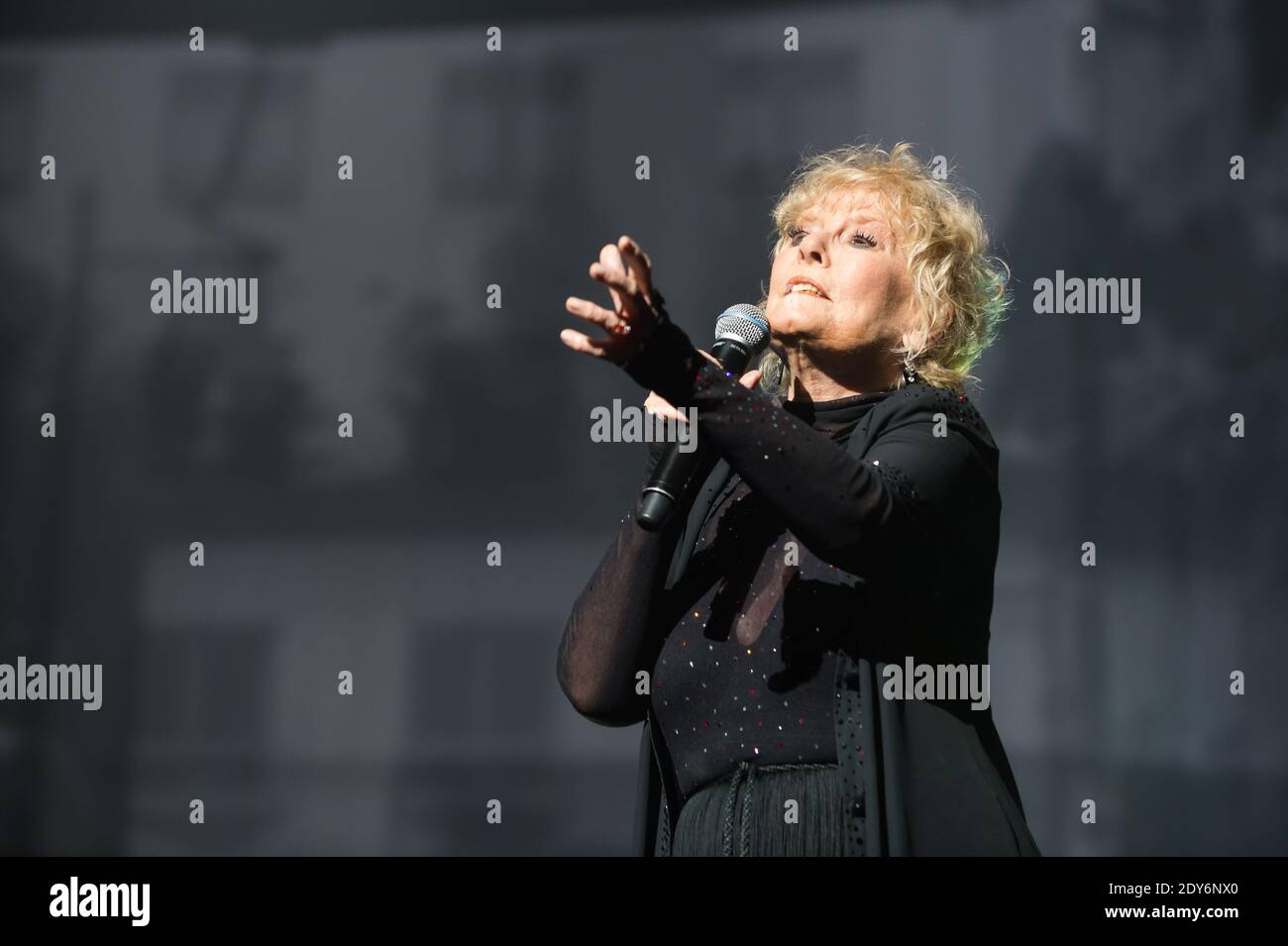 Petula Clark performs during Rendez-Vous Avec Les Stars held at the Arena,  Geneva, Switzerland on November 15, 2014. Photo by Loona/ABACAPRESS.COM  Stock Photo - Alamy
