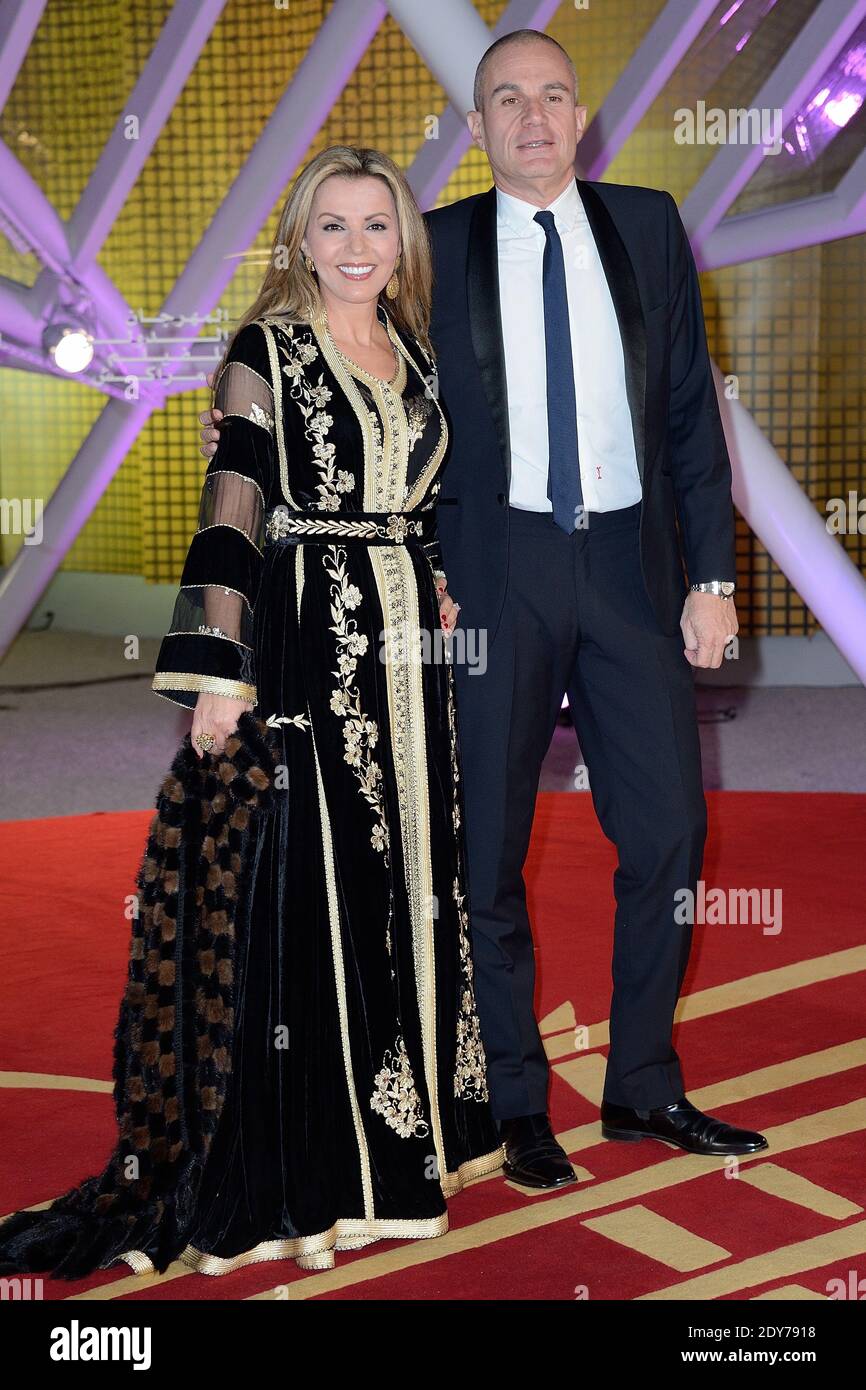 Fayrouz Karawani and Laurent Weil attending the 14th Marrakech Film Festival opening ceremony in Marrakech, Morocco on December 5, 2014. Photo by Nicolas Briquet/ABACAPRESS.COM Stock Photo