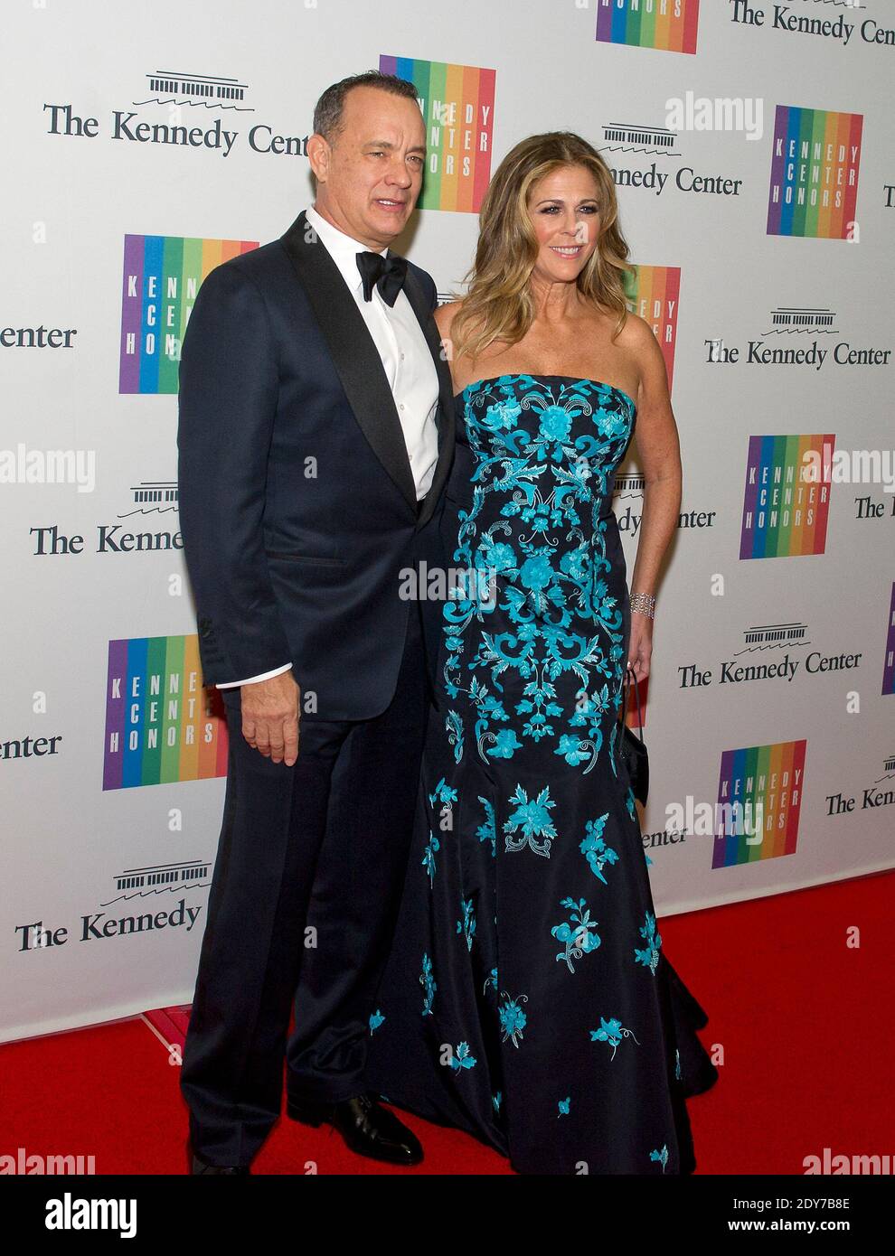 Edward Villella and his wife, Linda Carbonetto, arrive for the formal  Artist's Dinner honoring the recipients of the 2014 Kennedy Center Honors  hosted by United States Secretary of State John F. Kerry