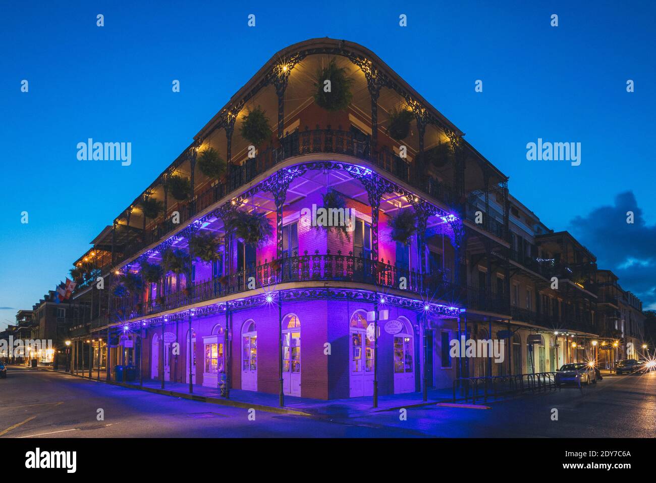 Bourbon Street New Orleans High Resolution Stock Photography and Images