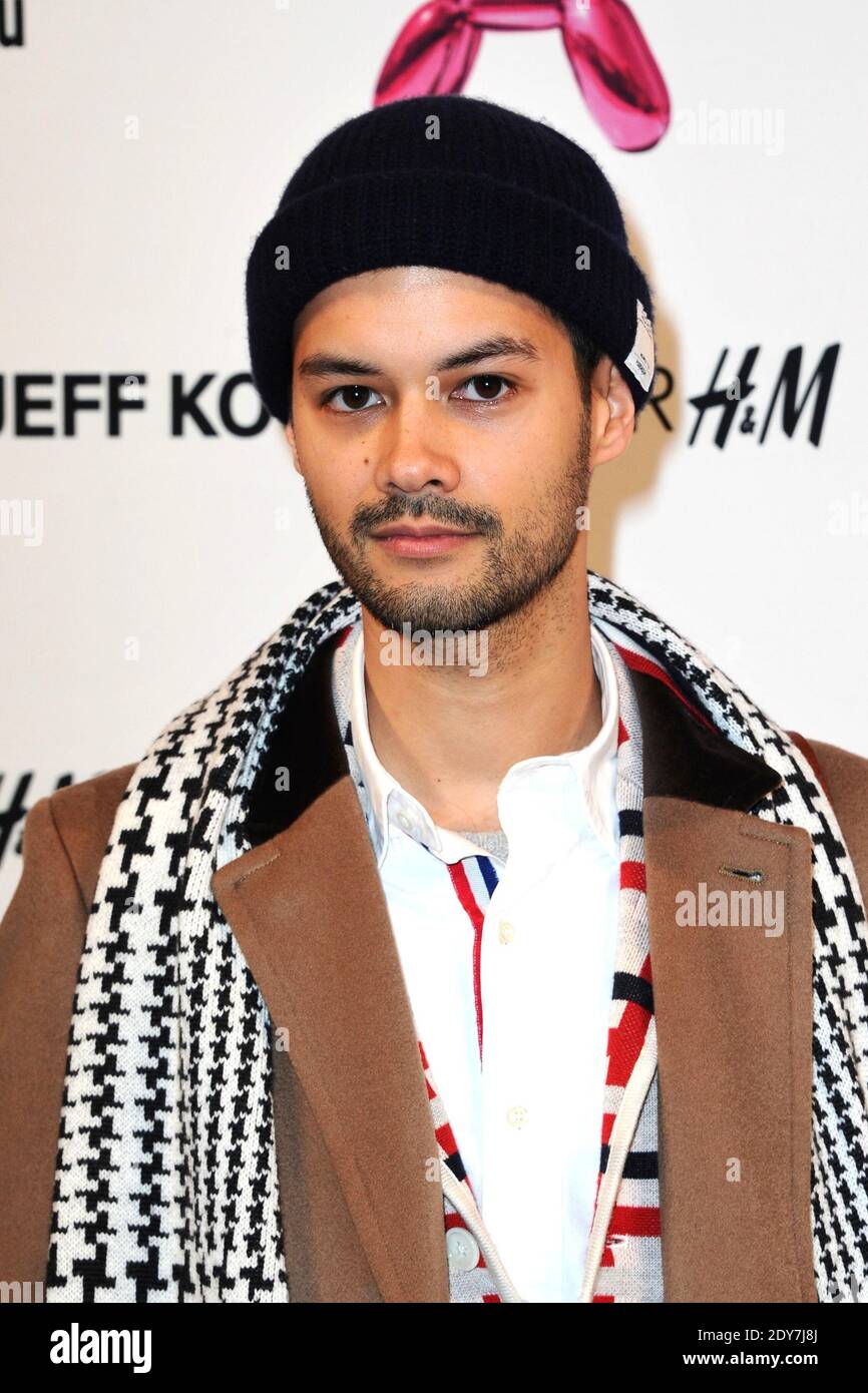 Mathieu Lebreton attending the Jeff Koons for H&M party at the Centre