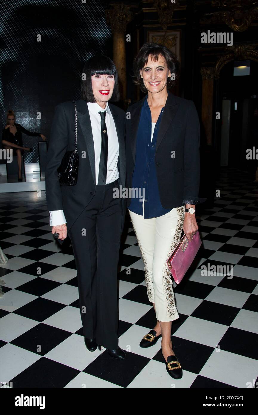 Ines de la Fressange and Chantal Thomass unveil their wax figures for ...