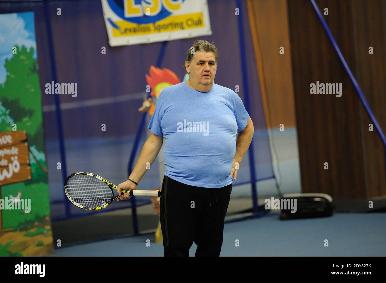 Pierre Menes attending Sourire Gagnant event by Enfant Star and Match  association at Levallois Sporting Tennis Club near Paris, France on  December 18, 2014. Photo by Alban Wyters/ABACAPRESS.COM Stock Photo - Alamy