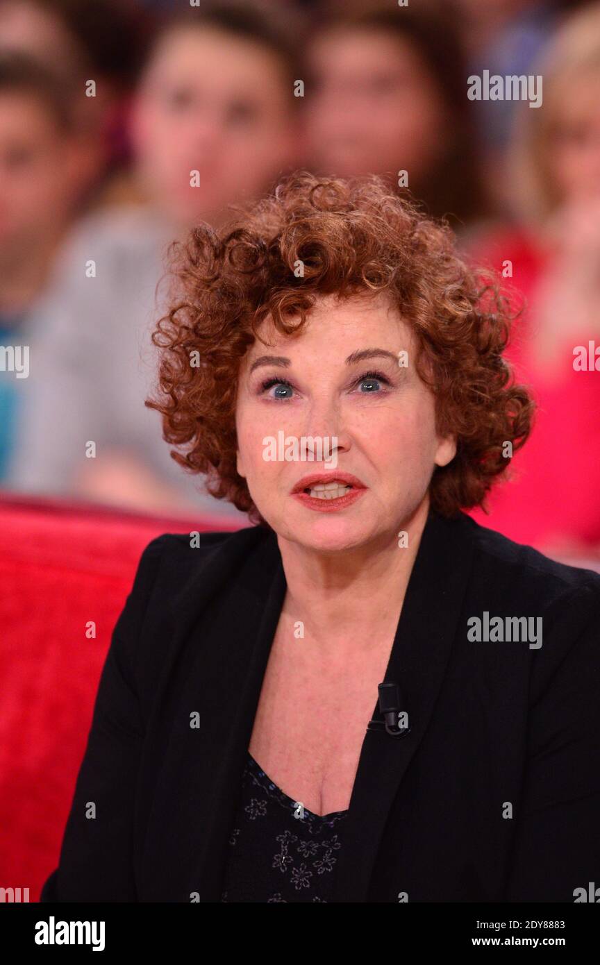 Marlene Jobert at the taping of Vivement Dimanche in Paris, France, December 2, 2014. Photo by Max Colin/ABACAPRESS.COM Stock Photo