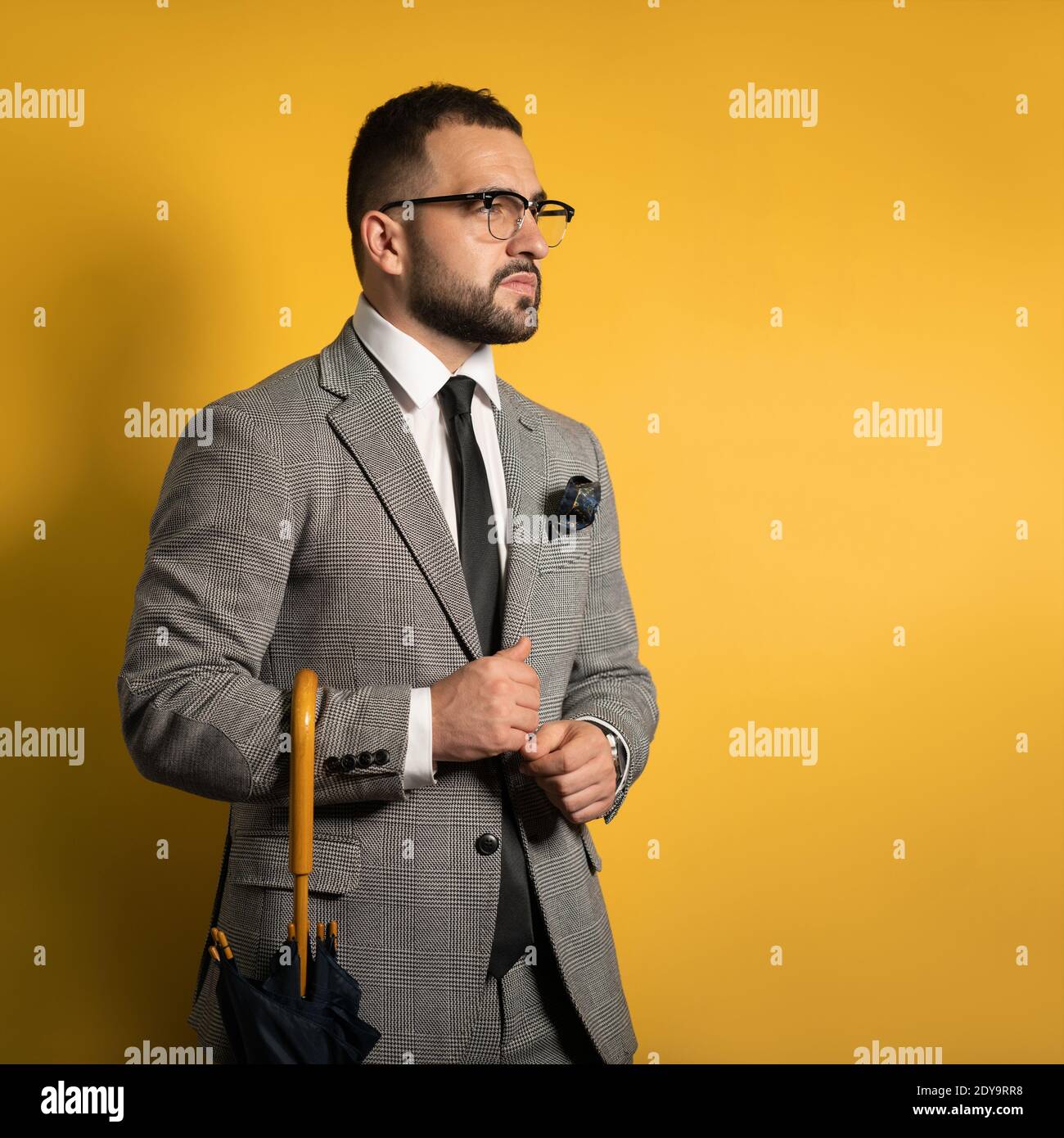 sachin and babi light blue dress How to Style Your Grey Suit with Brown Shoes