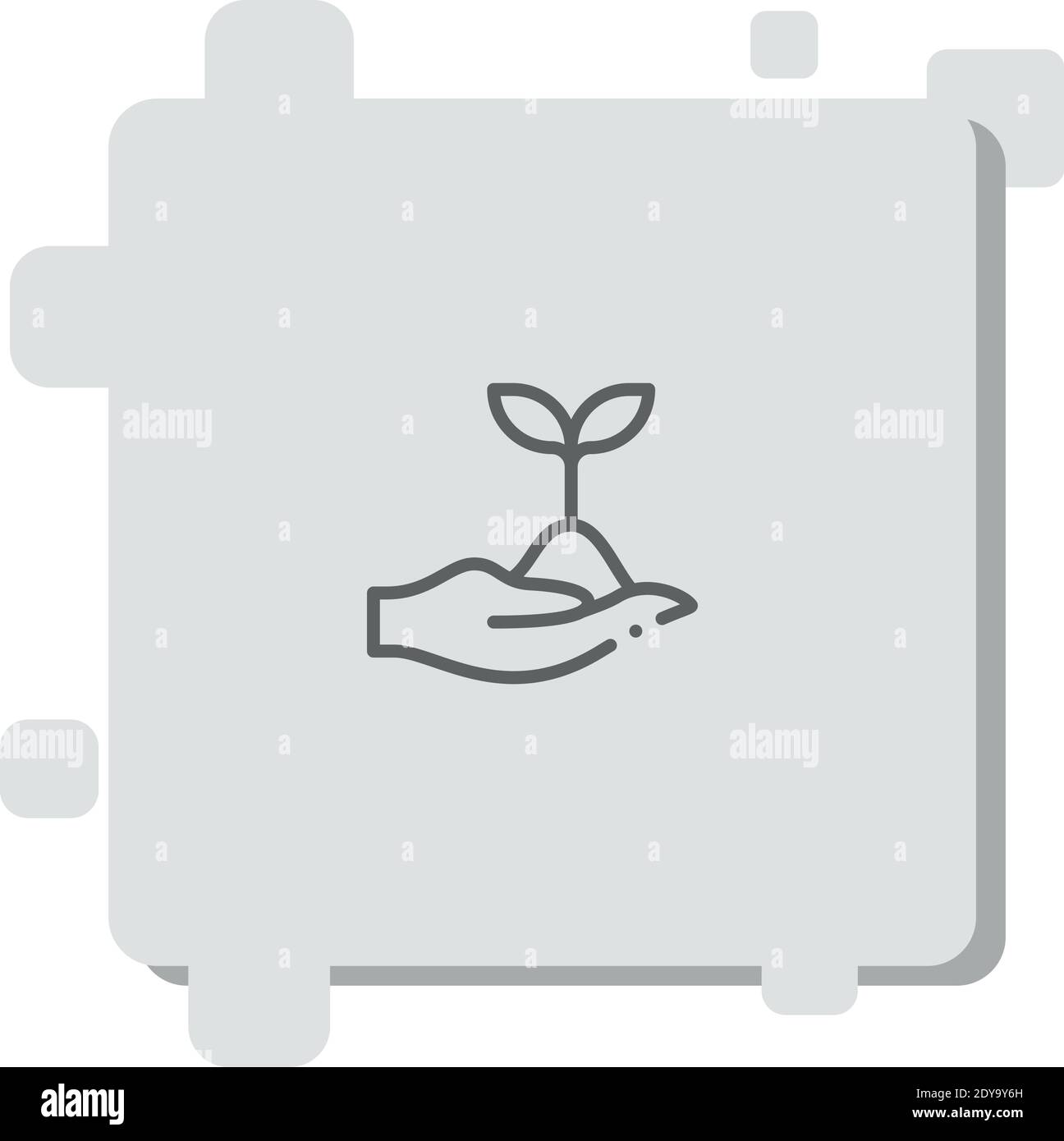 sprout vector icon Stock Vector Image & Art - Alamy