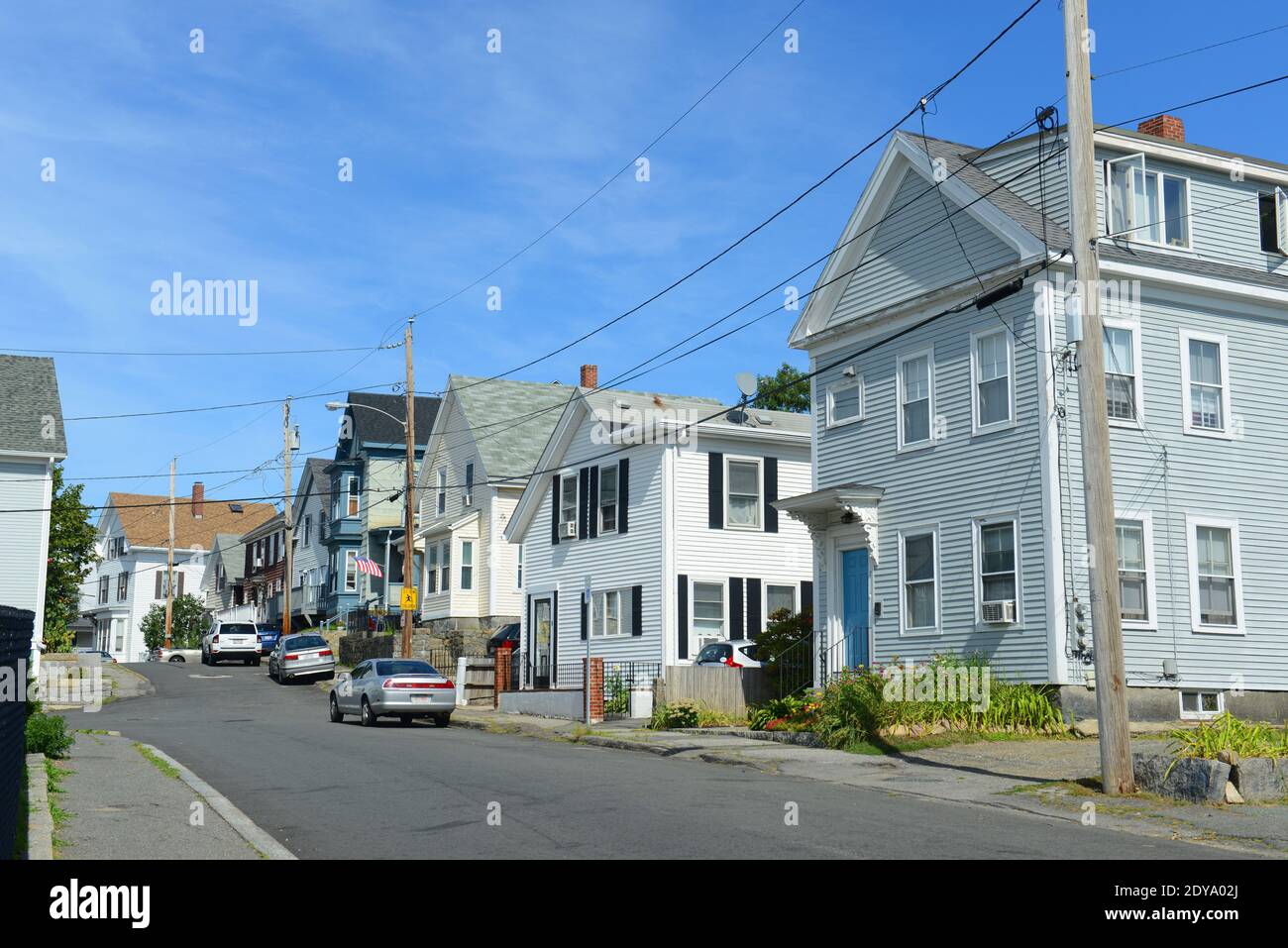 Gloucester Historic Town Center, Massachusetts MA, USA. Gloucester is