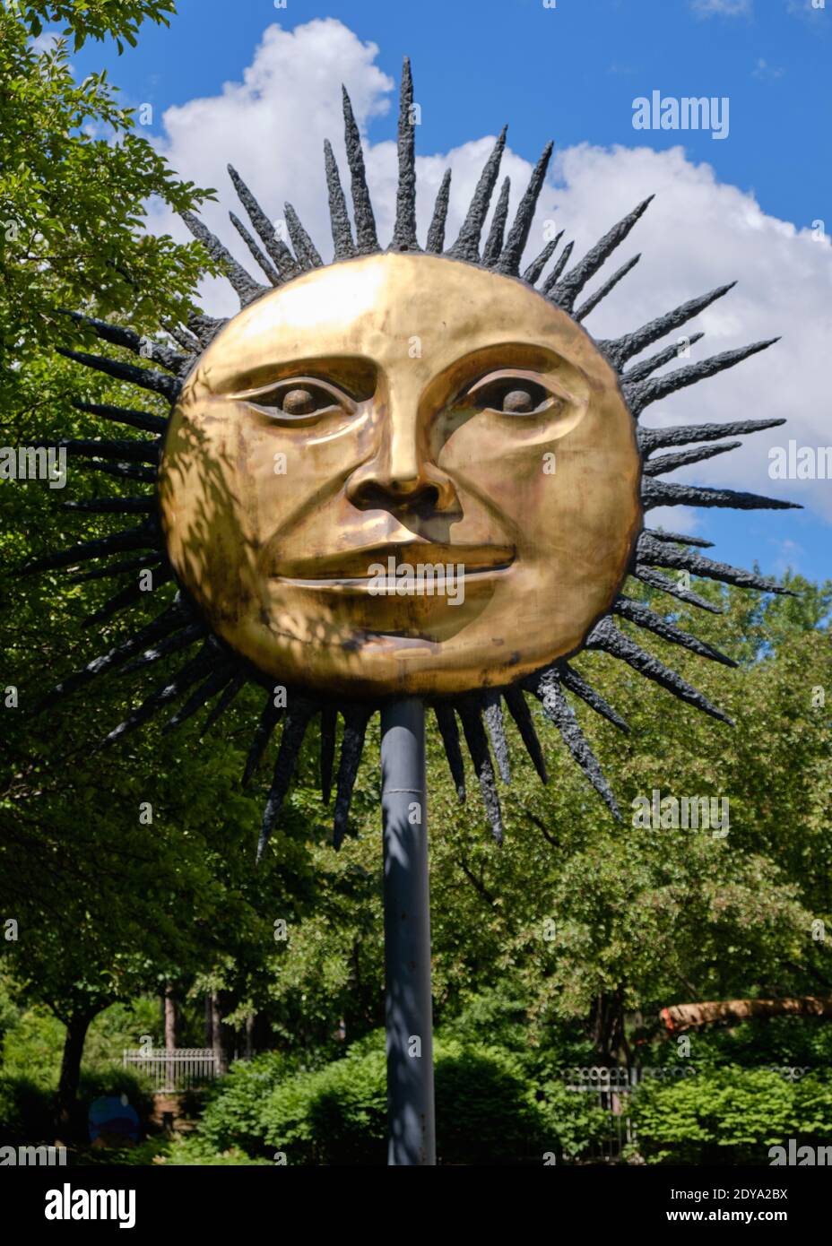 Bronze Statue created by , in Gatineau Canada Stock Photo Alamy