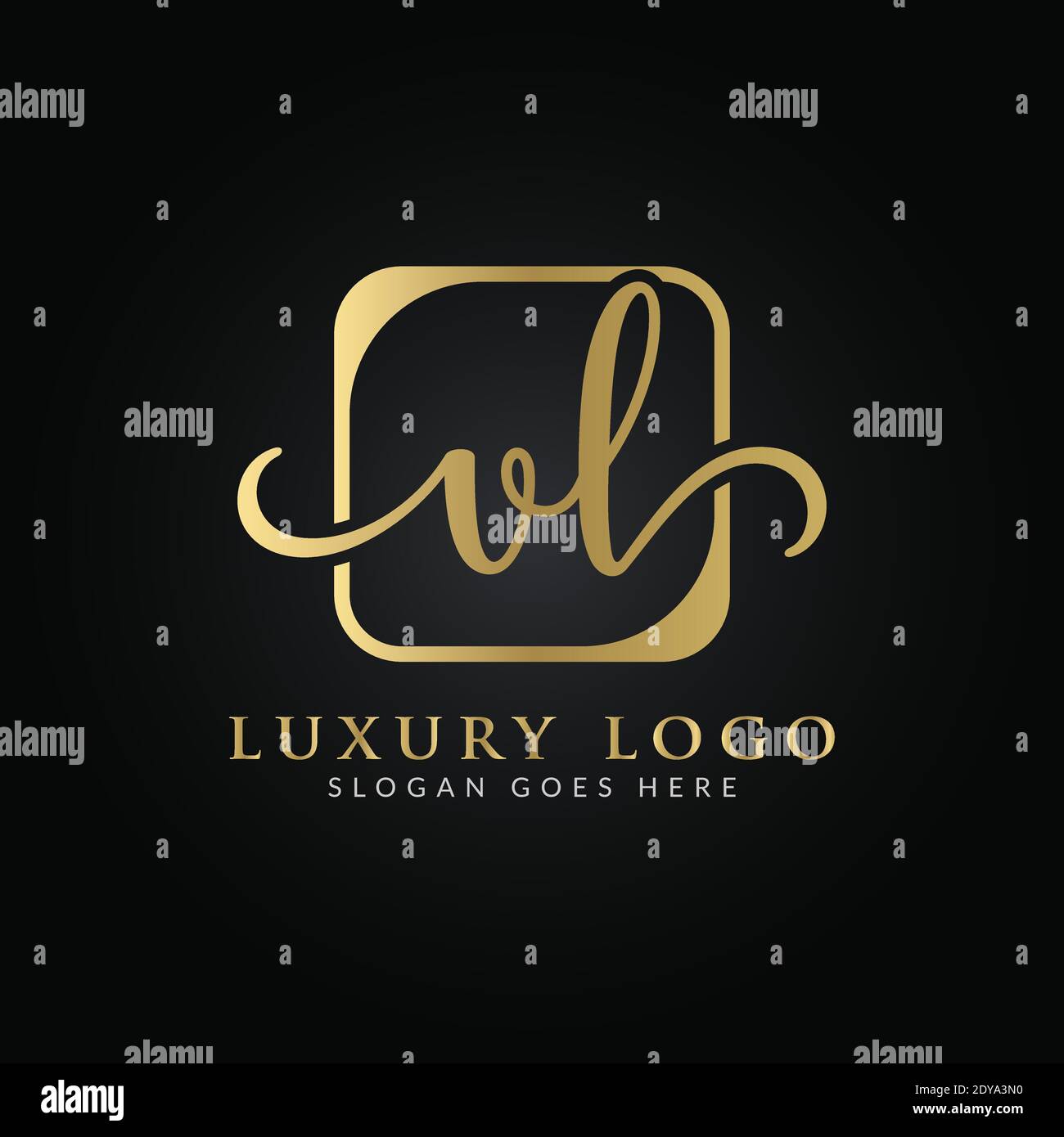 Vl logo design vector icon • wall stickers v, background, beauty