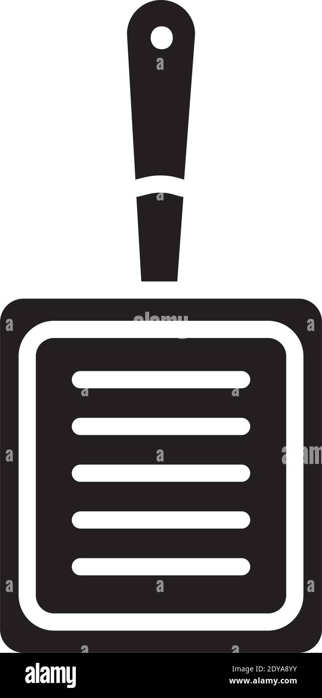 kitchen elements design, square gridder icon over white background ...