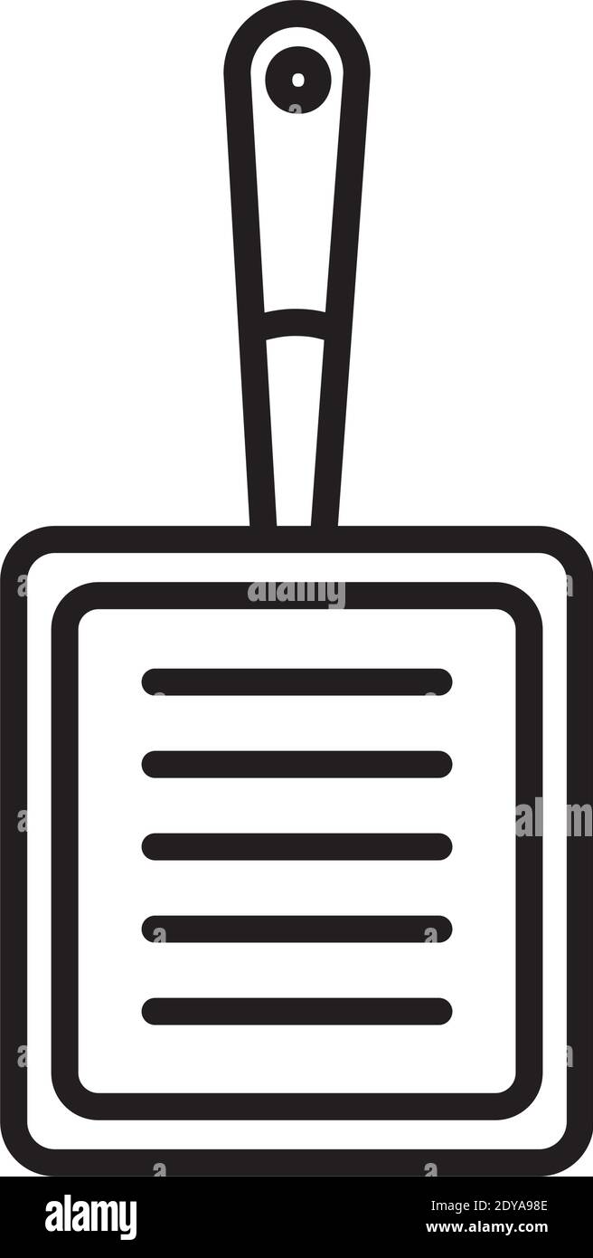 kitchen elements design, square gridder icon over white background ...