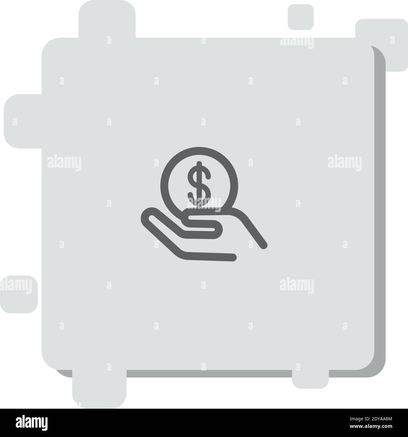 money vector icon modern simple vector illustration Stock Vector Image ...