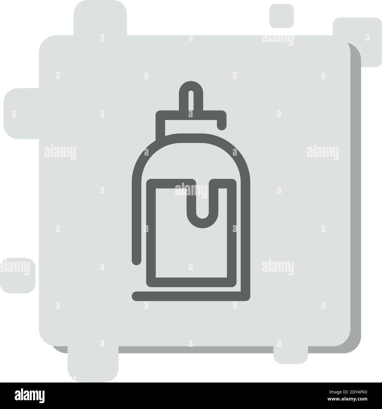 glue vector icon modern simple vector illustration Stock Vector