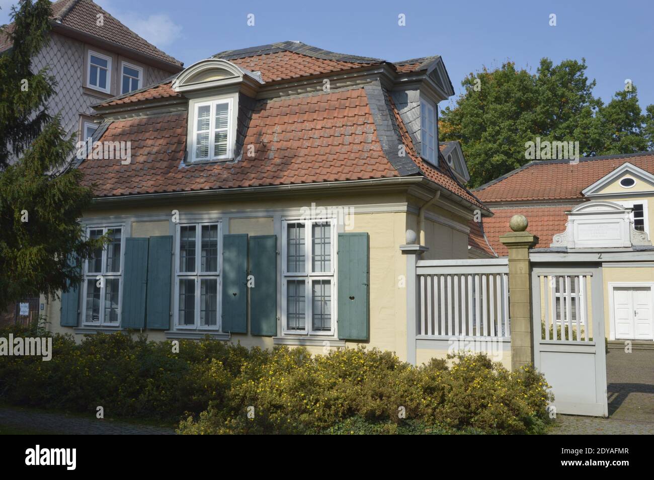 The Lessing house in Wolfenbüttel, Germany Stock Photo - Alamy