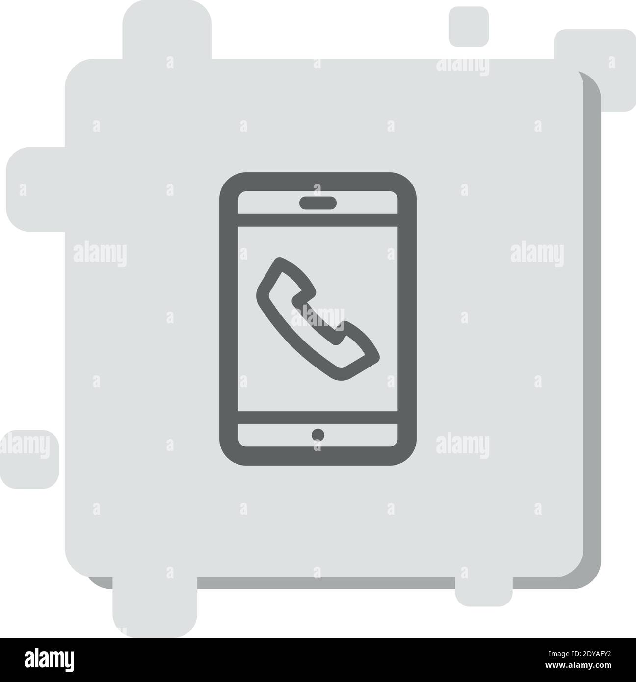 smartphone vector icon modern simple vector illustration Stock Vector ...