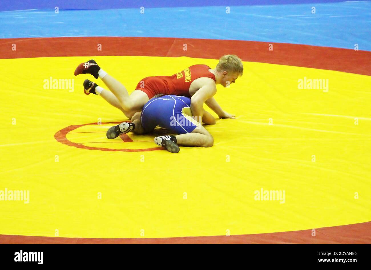 Wrestling Mat High Resolution Stock Photography and Images - Alamy