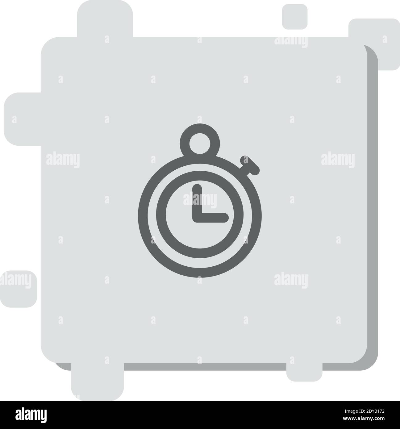 timer vector icon modern simple vector illustration Stock Vector Image ...