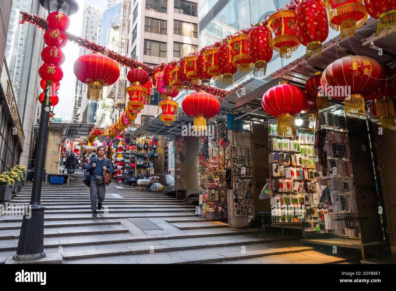 Chinese New Year decoration in Hong Kong
