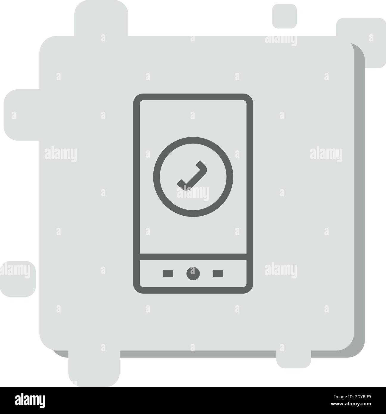 smartphone vector icon modern simple vector illustration Stock Vector ...