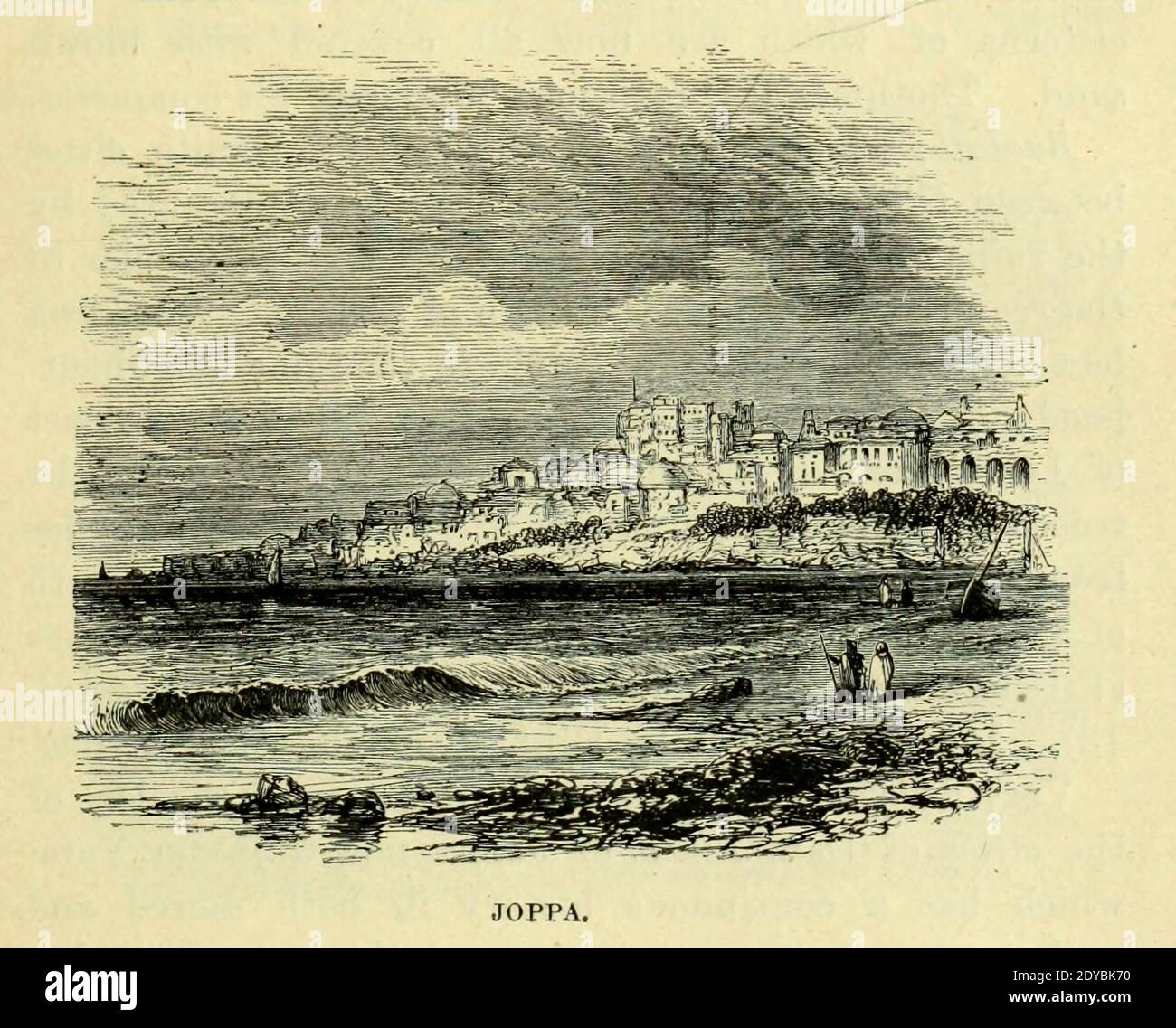 Joppa [Jaffa] From the Book 'Bible places' Bible places, or the