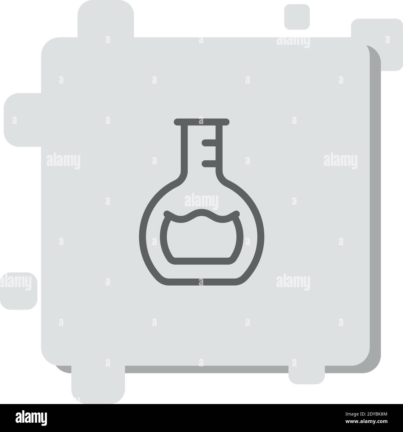 liquid vector icon modern simple vector illustration Stock Vector Image ...