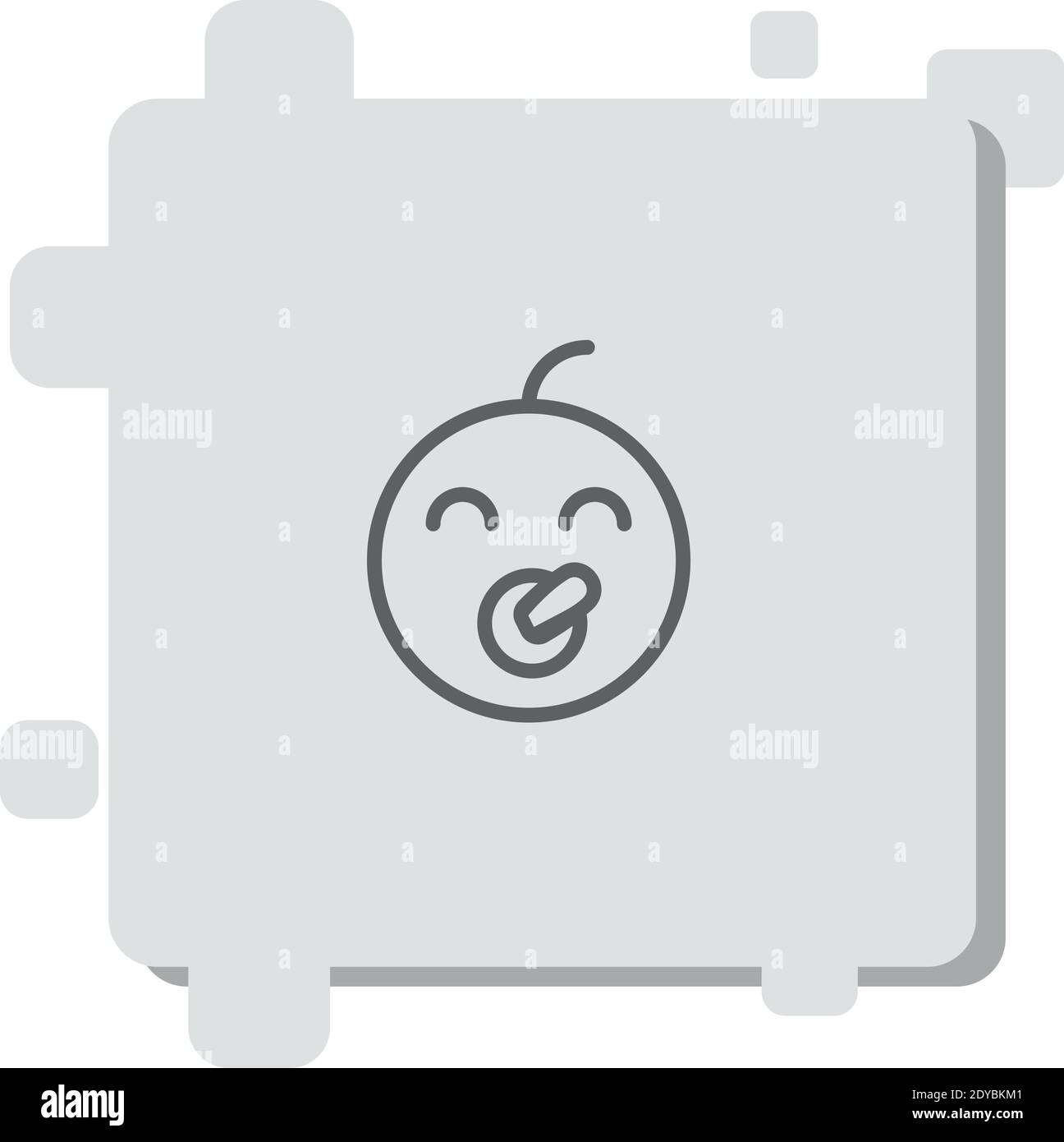 baby vector icon modern simple vector illustration Stock Vector Image ...