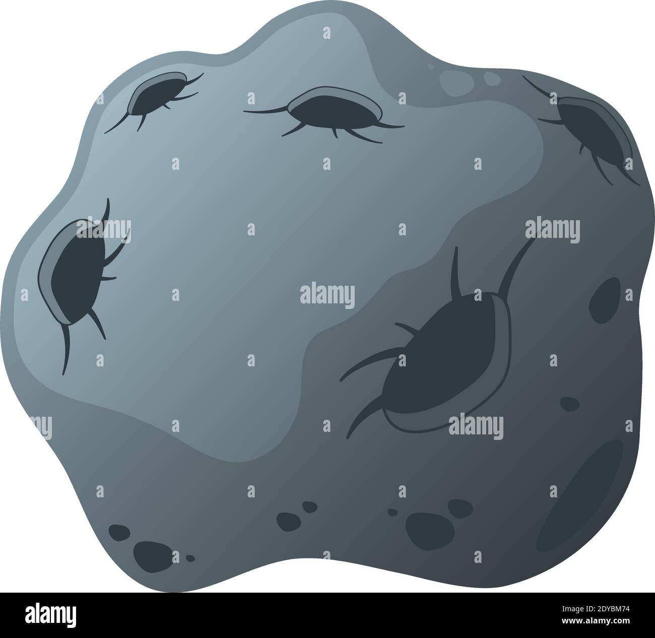 asteroid stone isolated style icon vector illustration design Stock ...