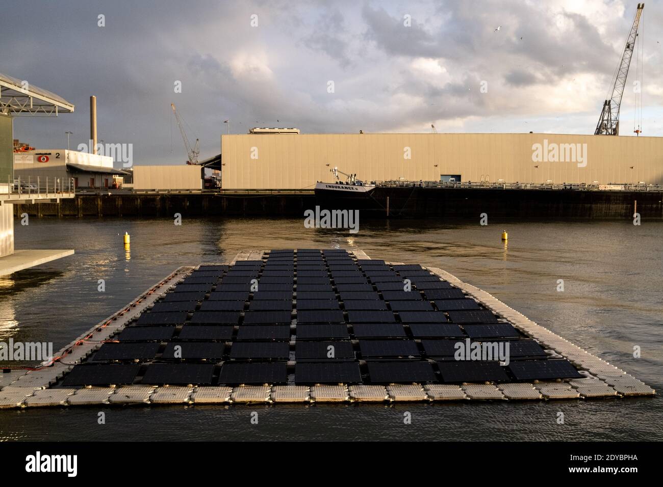 In the Netherlands, in the port of Rotterdam, there is an experimental ...
