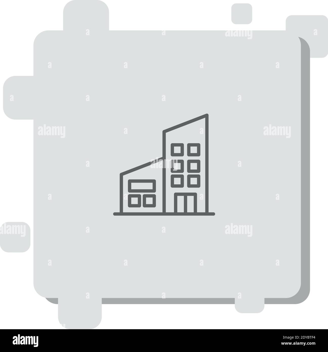 office vector icon modern simple vector illustration Stock Vector Image ...
