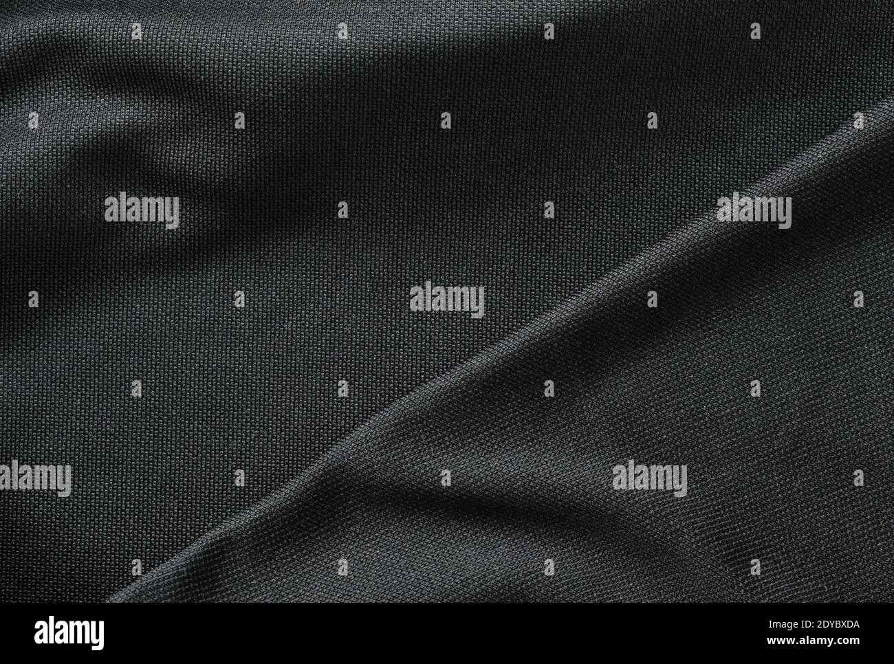close up of black fabric background and texture Stock Photo - Alamy