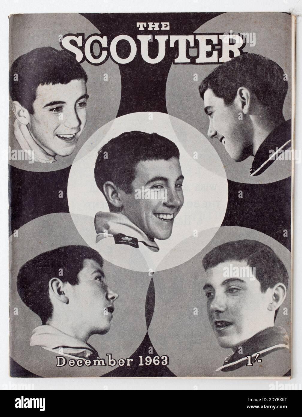 THE SCOUTER a1960s Boy Scouts Magazine Stock Photo