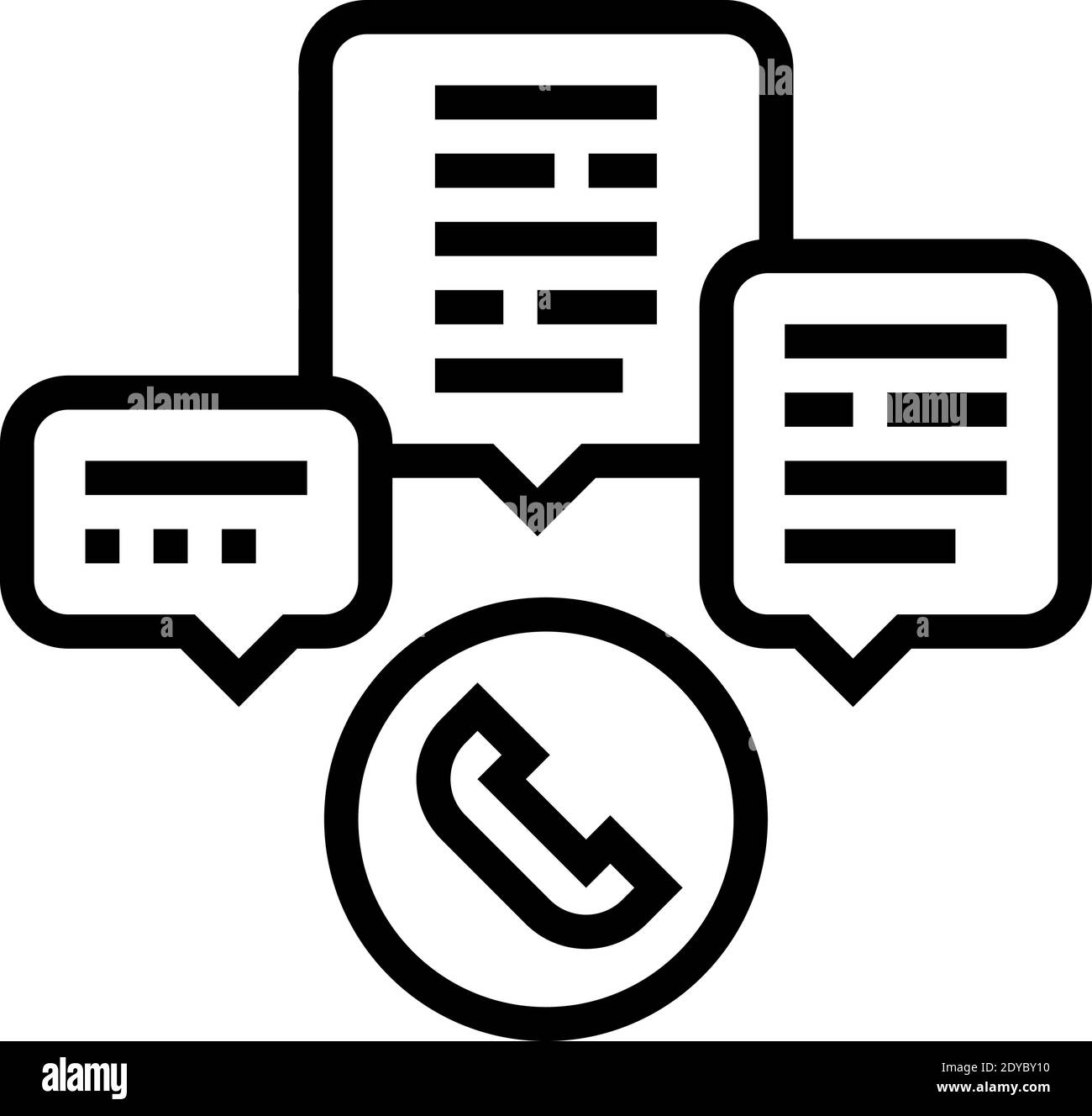 call center support line icon vector illustration Stock Vector Image ...