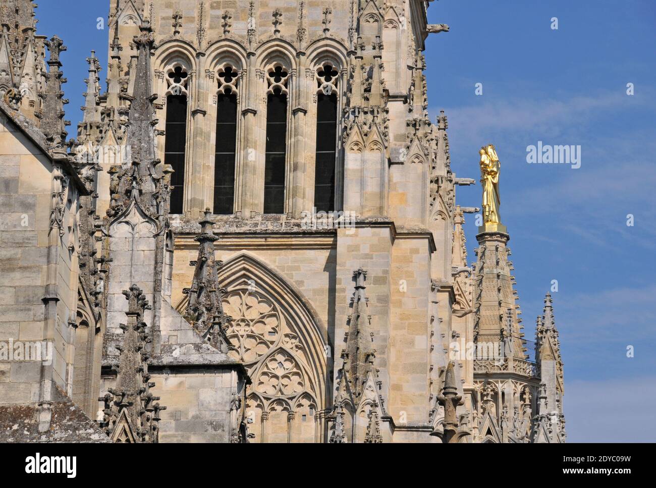 details of Saint-Michel basilica, Bordeaux, Gironde, Nouvelle Aquitaine, France Stock Photo