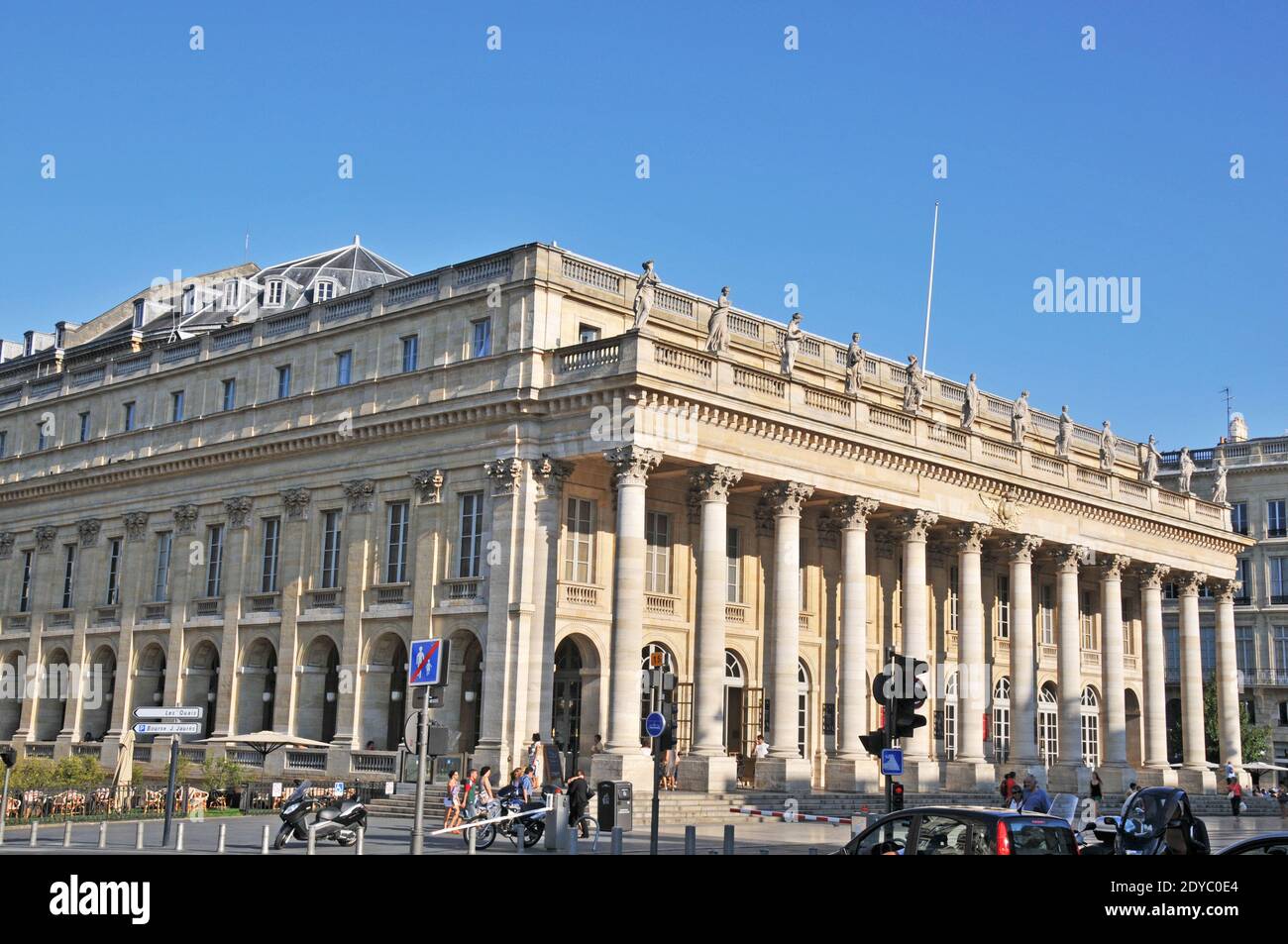 Grand Theatre, Bordeaux, Gironde, Nouvelle Aquitaine, France Stock Photo