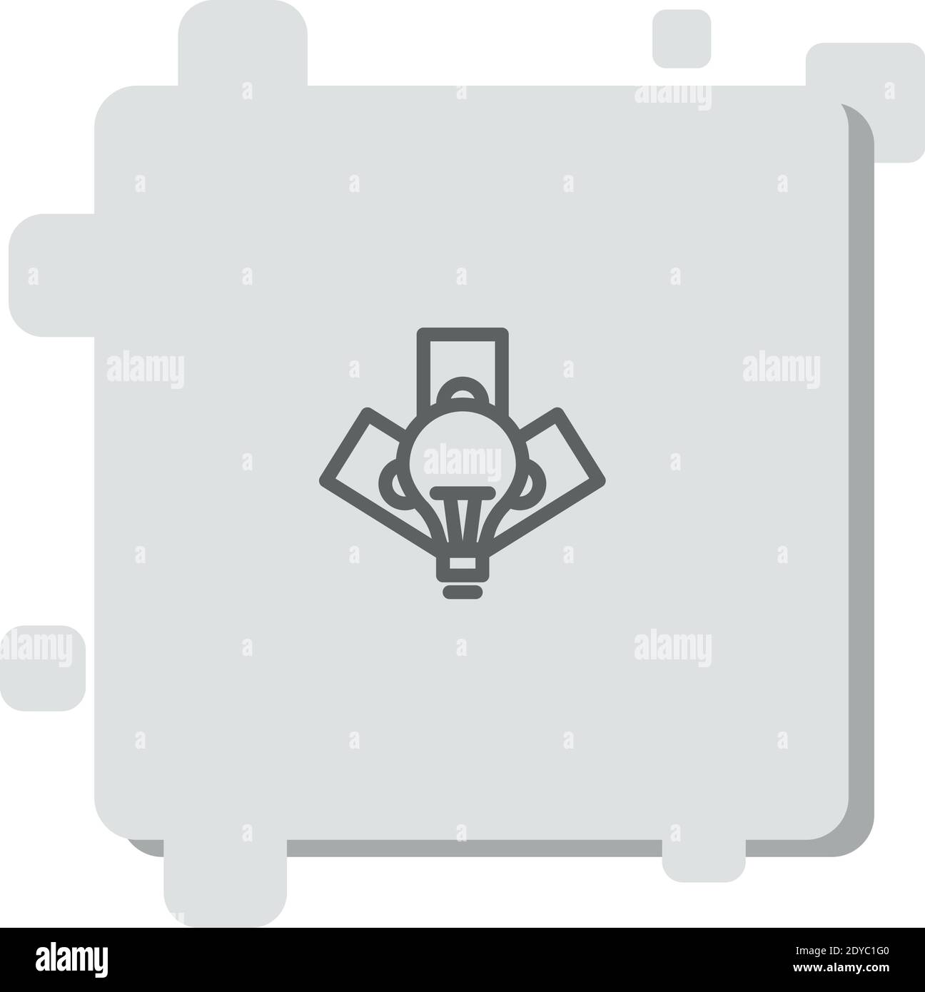 crowd funding vector icon modern simple vector illustration Stock Vector