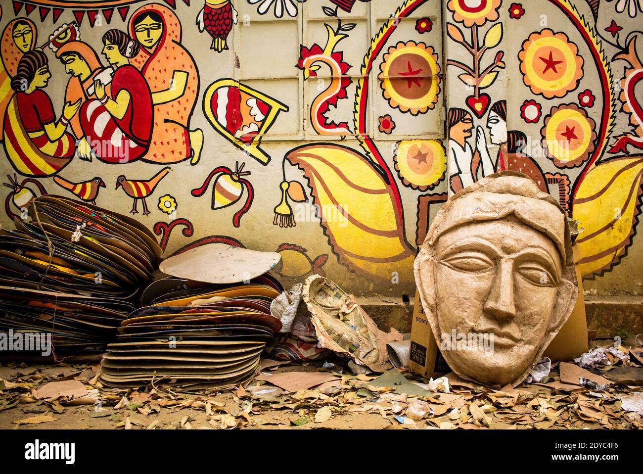 Traditional art from Dhaka, Bangladesh, Asia Stock Photo Alamy