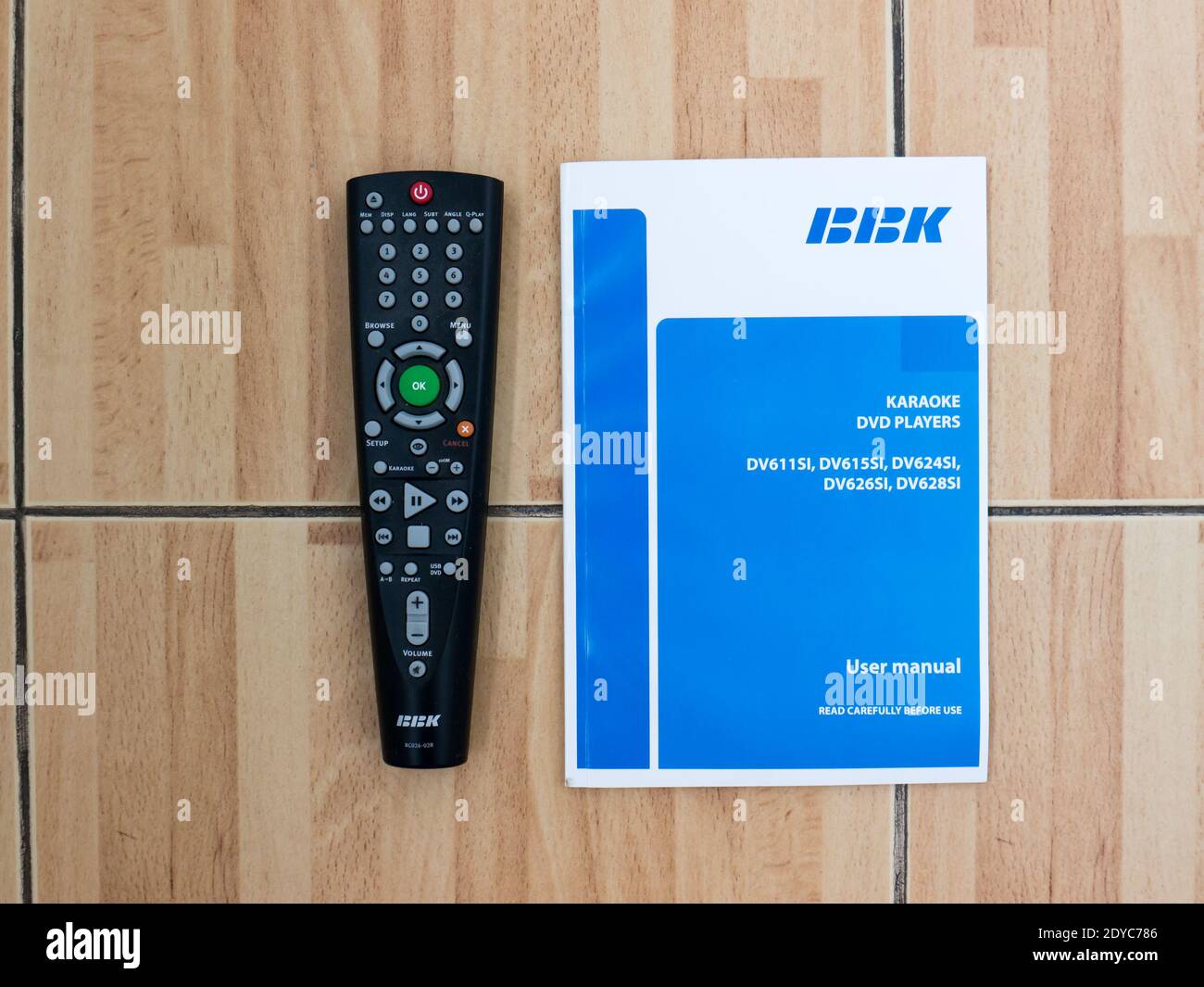 GOMEL, BELARUS - DECEMBER 25, 2020: BBK Karaoke DVD Player. BBK Electronics  Corporation is a Chinese multinational conglomerate Stock Photo - Alamy