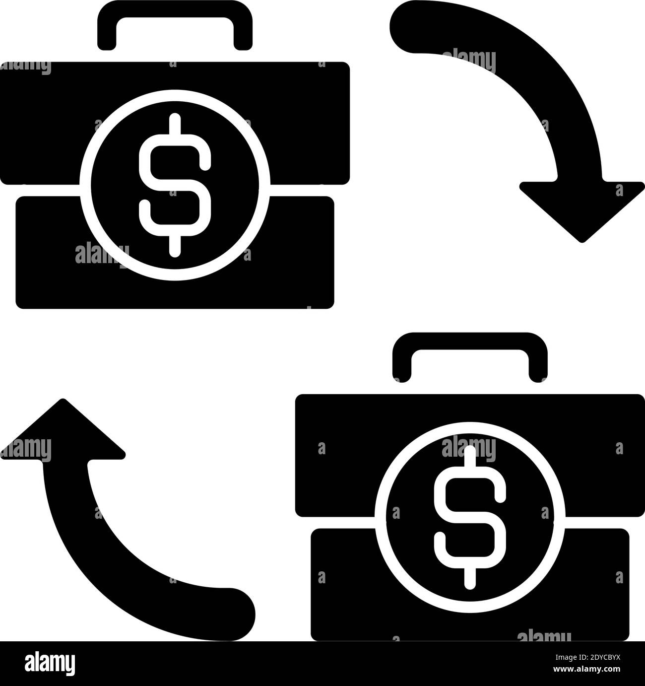 B2B marketing black glyph icon Stock Vector Image & Art - Alamy