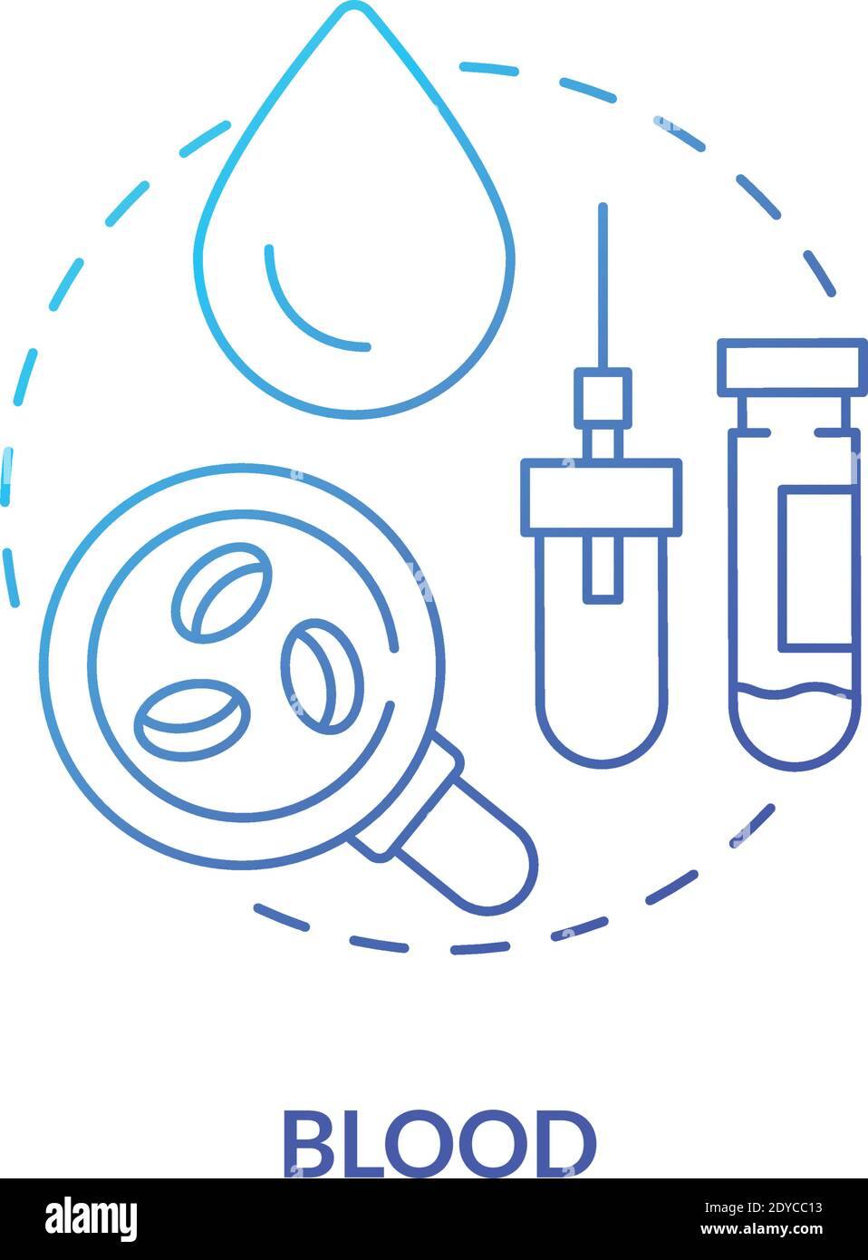 Blood concept icon Stock Vector Image & Art - Alamy