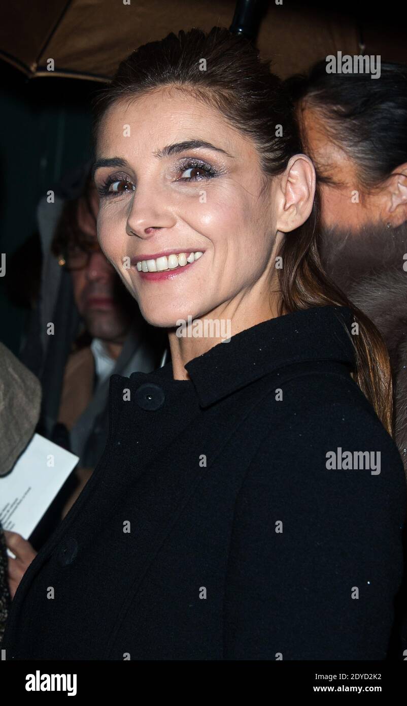 Clotilde Courau arriving to the Giambattista Valli Spring-Summer 2013 Haute-Couture collection show in Paris, France on January 21, 2013. Photo by Nicolas Genin/ABACAPRESS.COM Stock Photo