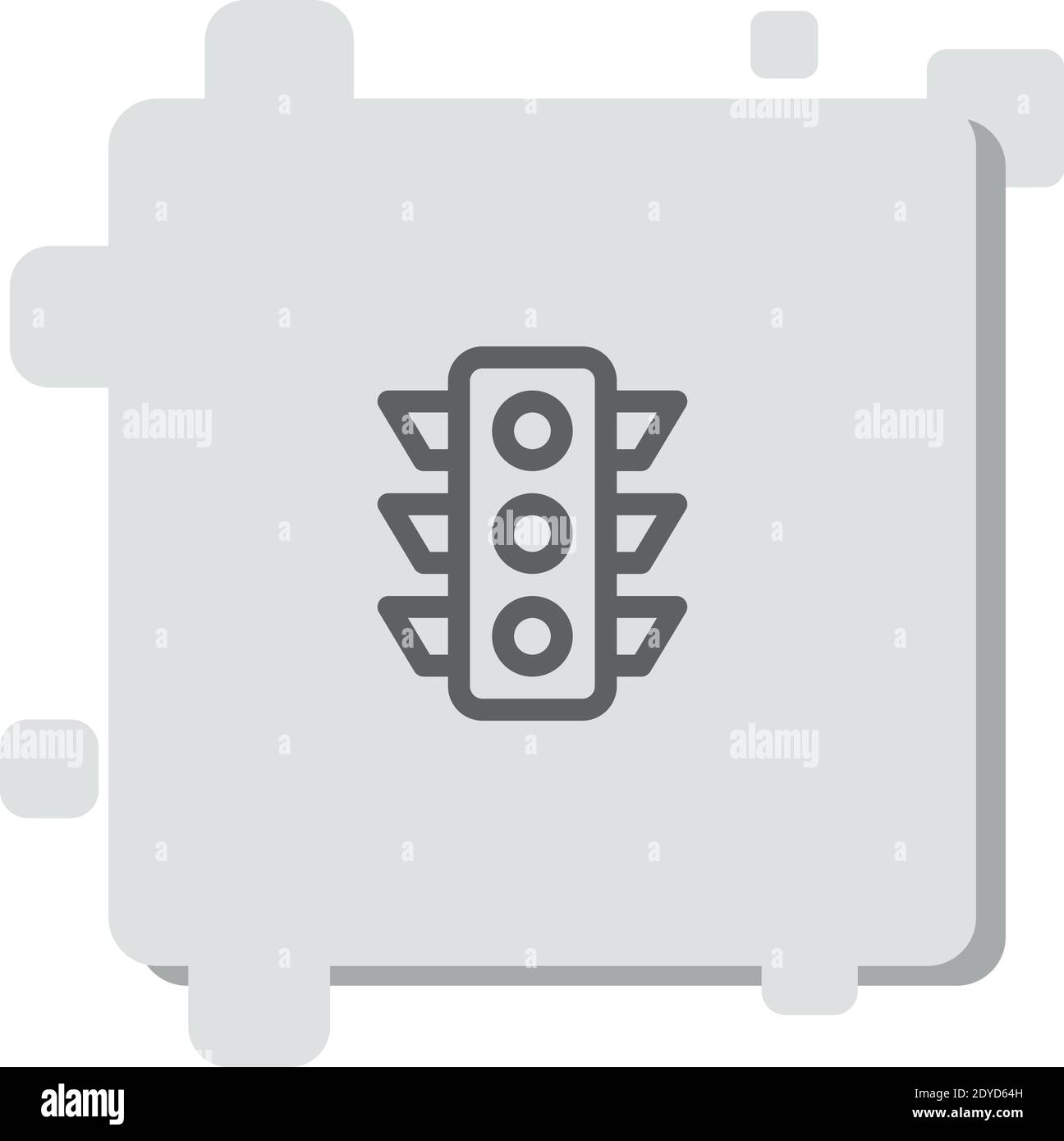 traffic lights vector icon modern simple vector illustration Stock ...