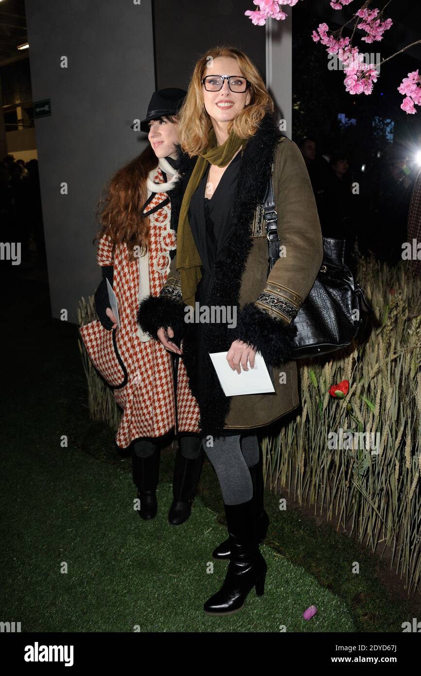 Frederique Bel attending the Zahia Haute-Couture Spring-Summer 2013